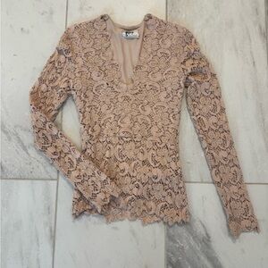 Nightcap Lace-Trimmed Top